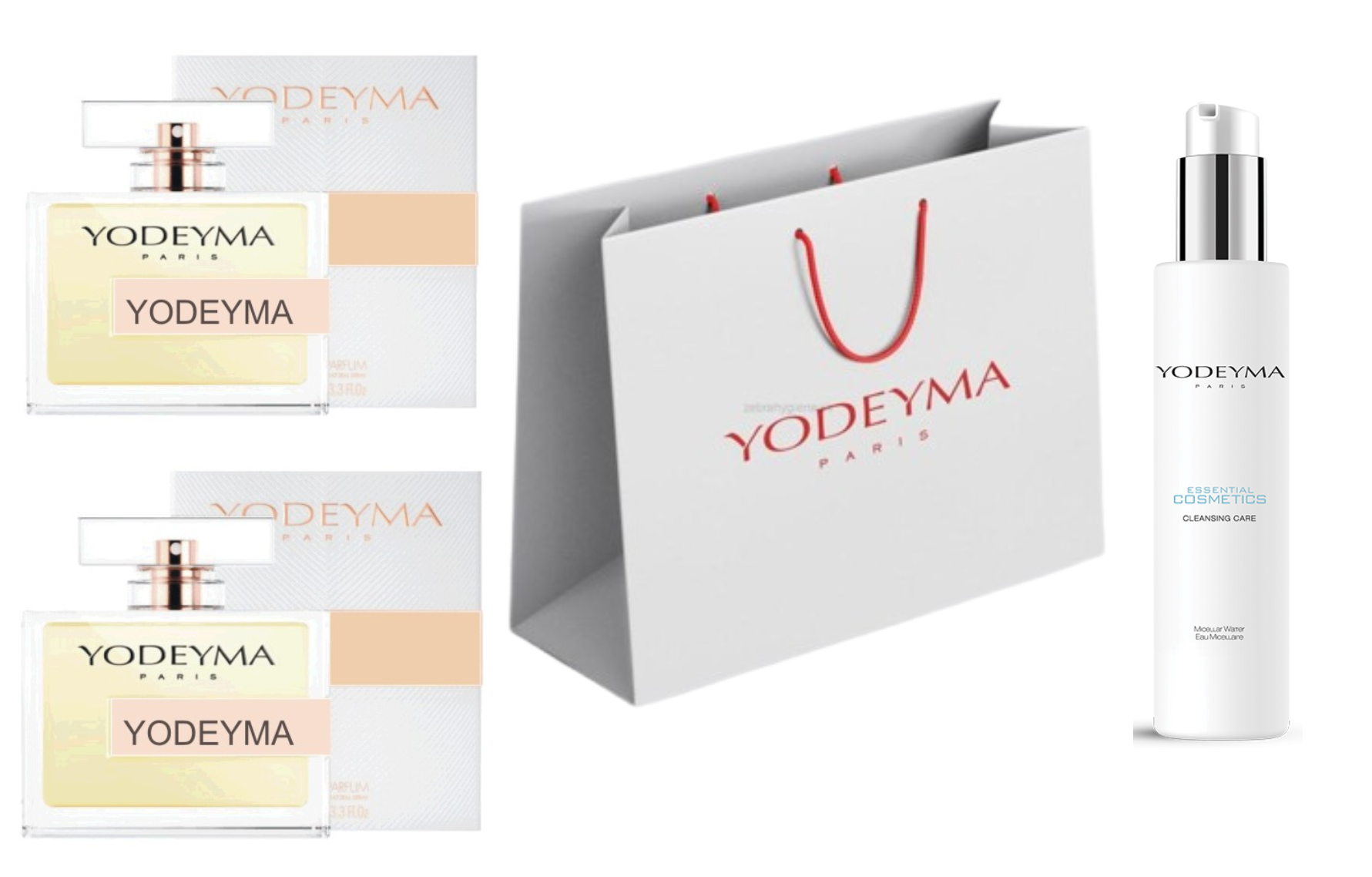 ..YODEYMA Vália SET 2 x 100ml + micelárna voda + taška