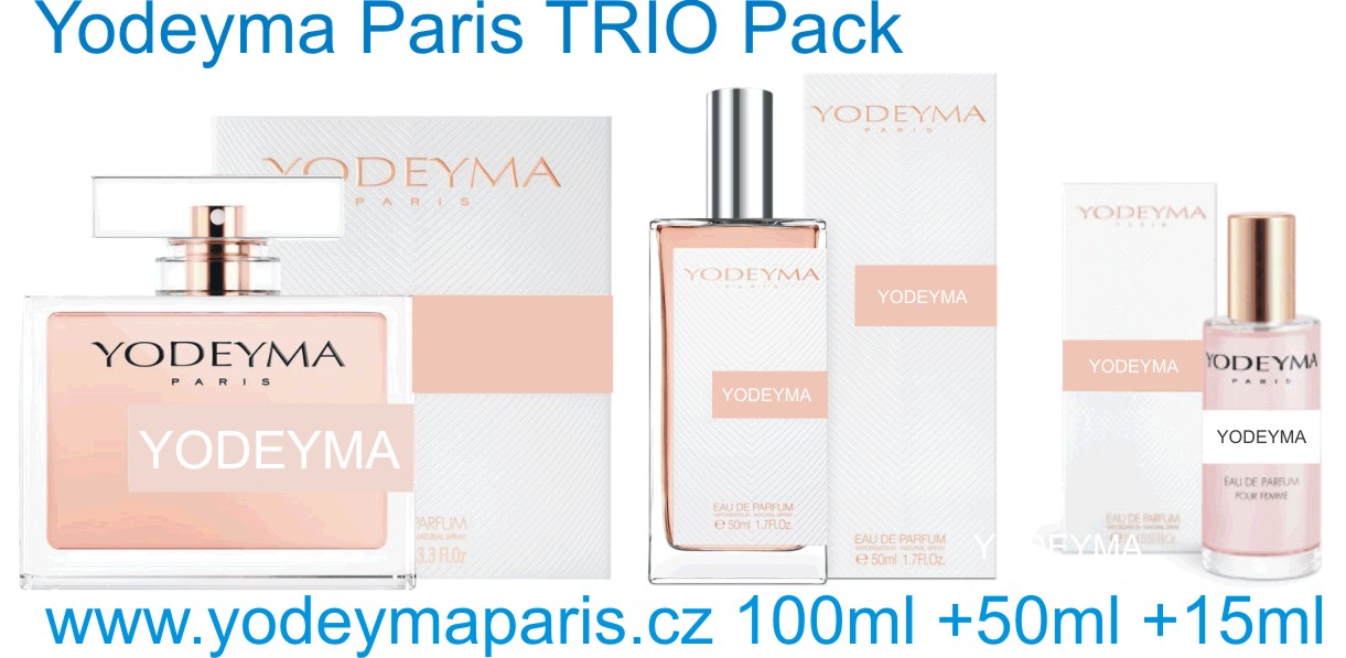 YODEYMA Paris Celebrity Woman TRIO Pack