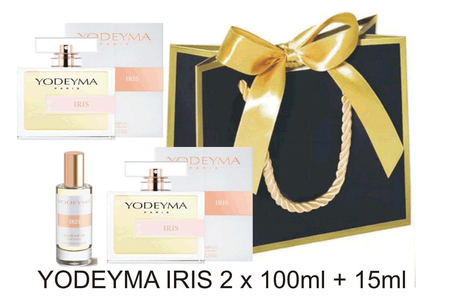 ..YODEYMA IRIS SET 2 x 100ml + 15ml + taška