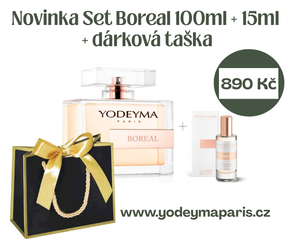 ..YODEYMA Boreal SET 100ml + 15ml + taška